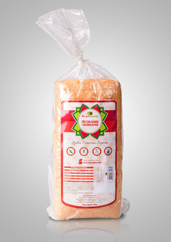 Pão de Castanha do Pará com Quinoa
