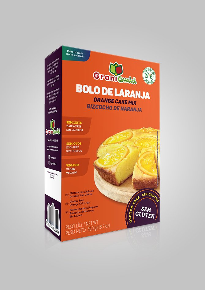 Bolo de Laranja Mix